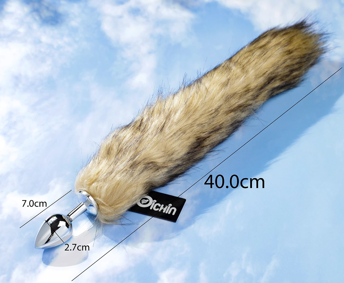 Ảnh thông số kích thước của Lovetoy Metal Anal Tail