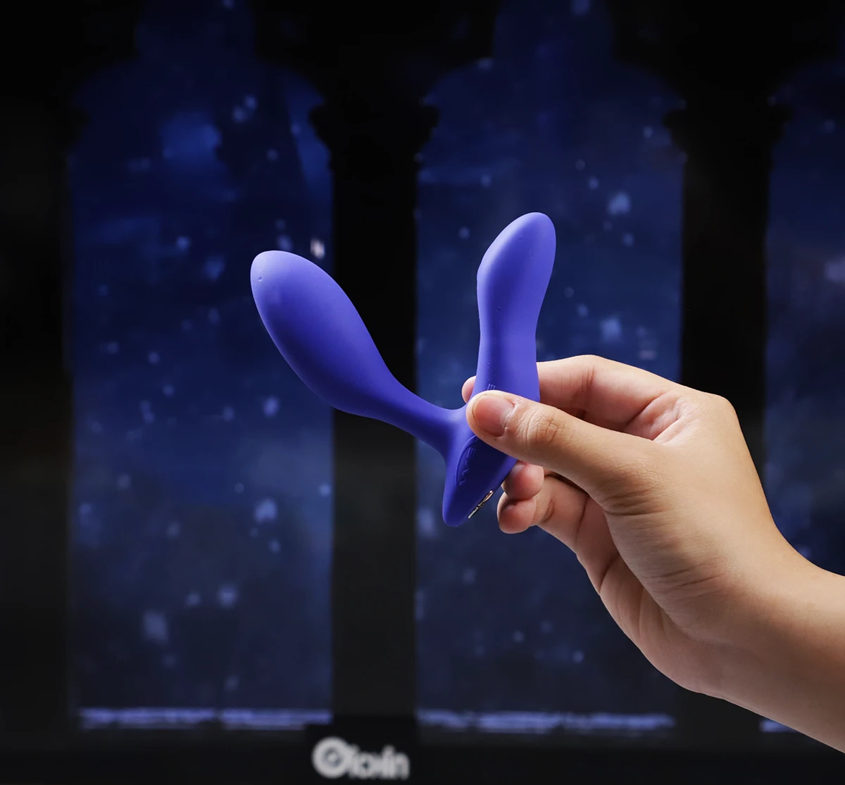Máy massage tuyến tiền liệt We-vibe Vector + chất liệu silicone mềm mại