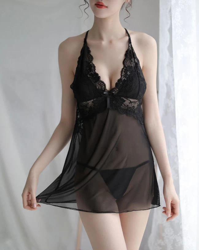 Biến thể BK12B của Đồ ngủ sexy lưới ren gợi cảm cho nữ nhiều màu sắc