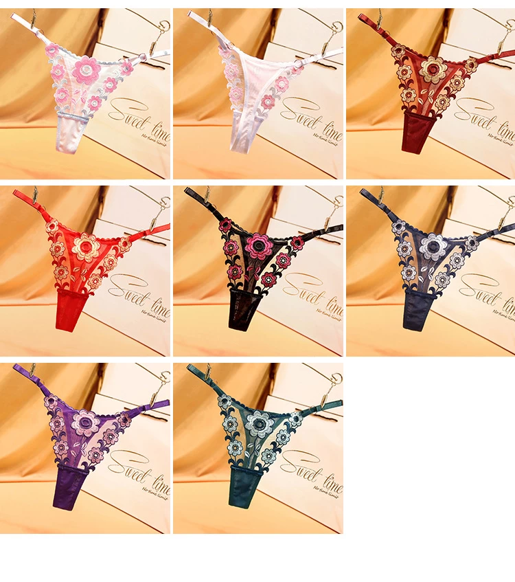 Chất liệu ren kết hợp chỉ thêu co giãn tốt