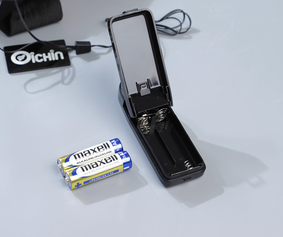 Hướng dẫn lắp pin Maxell vào Double-Heads Strap On Oichin