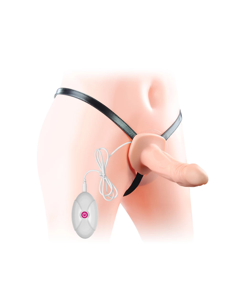 Dương vật giả dây đeo rỗng Lovetoy