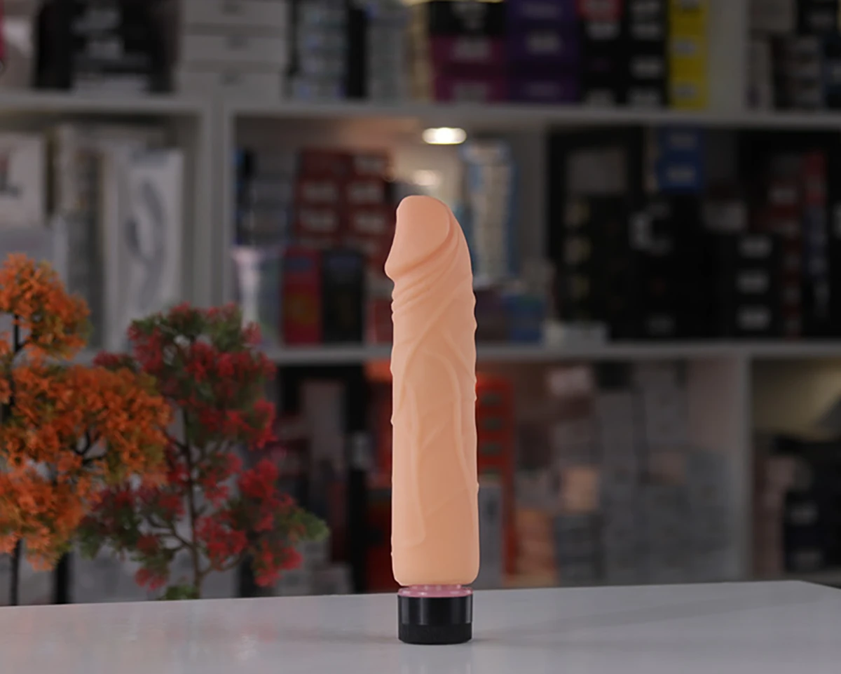 Dương vật giả giống thật Silicone mềm giá rẻ có rung