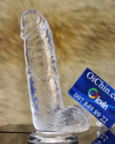 Biến thể DG02-XL của Dương vật giả trong suốt SUPPER COCK dán tường