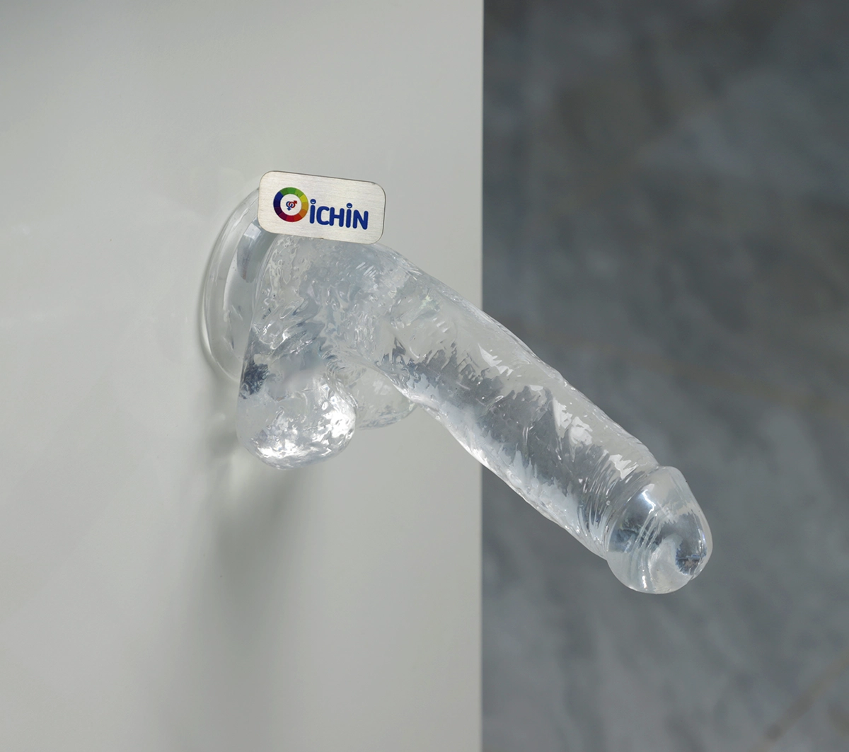 Đế gắn tường hít chân không SUPPER COCK silicone trong suốt
