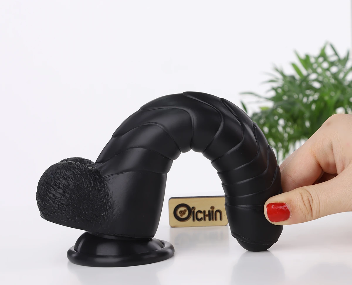 Dương vật giả có gân Yunman được làm từ chất liệu silicone dẻo dai