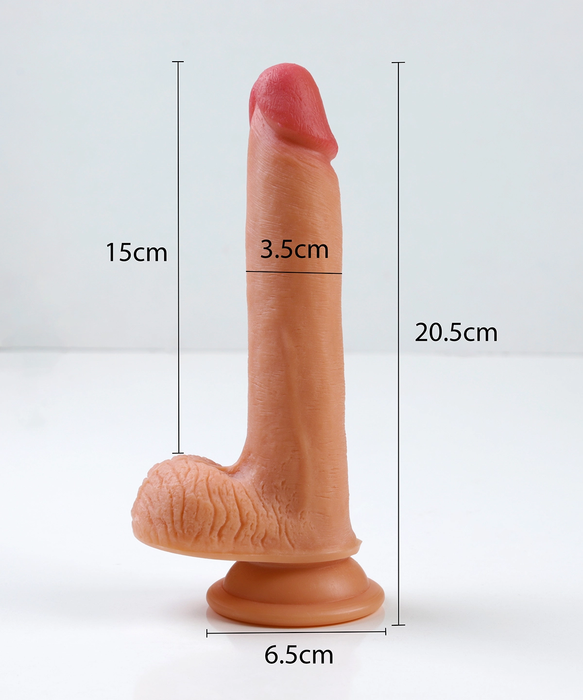 Lovetoy Natural Cock 8 inch