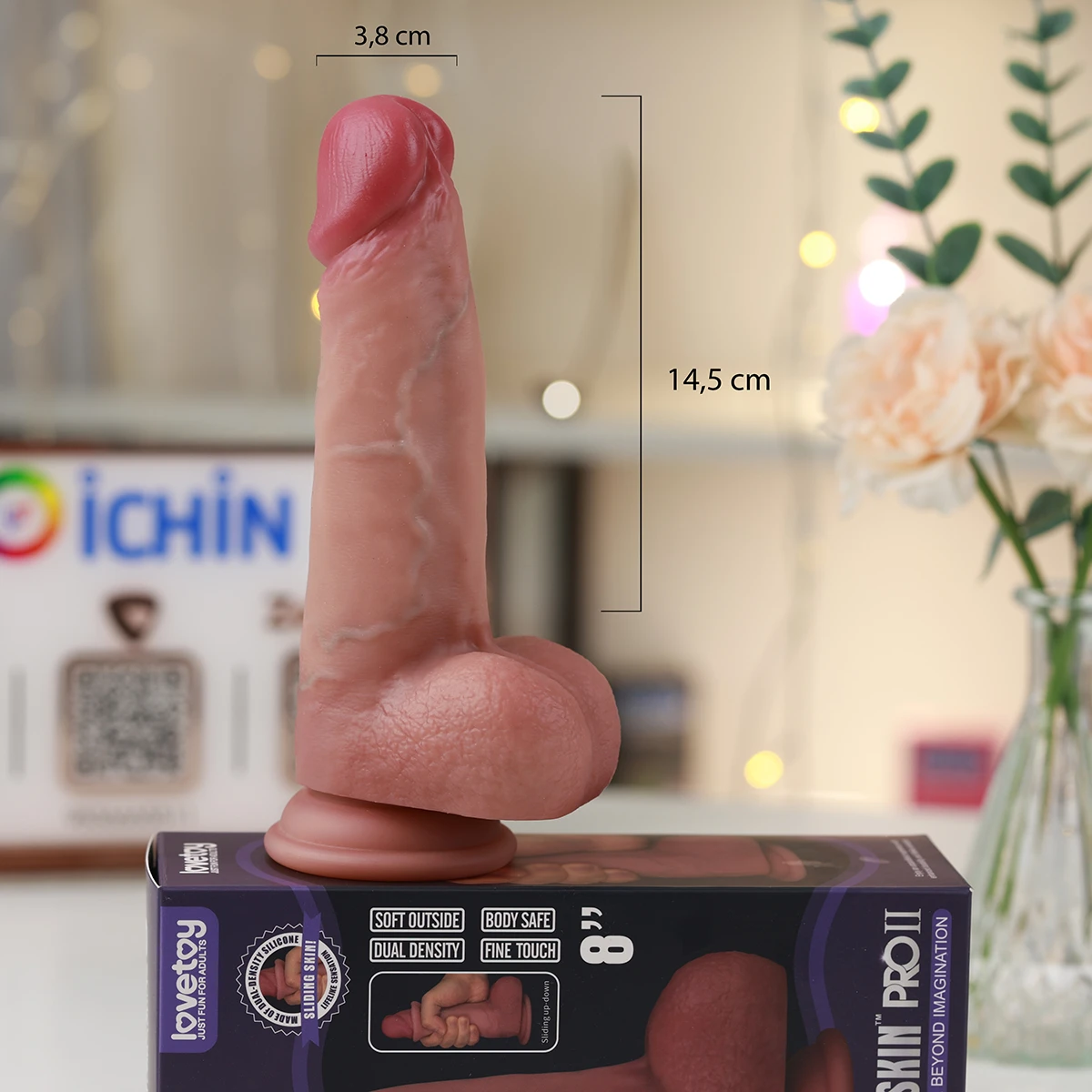 Lovetoy Sliding Skin Pro II 8 inch