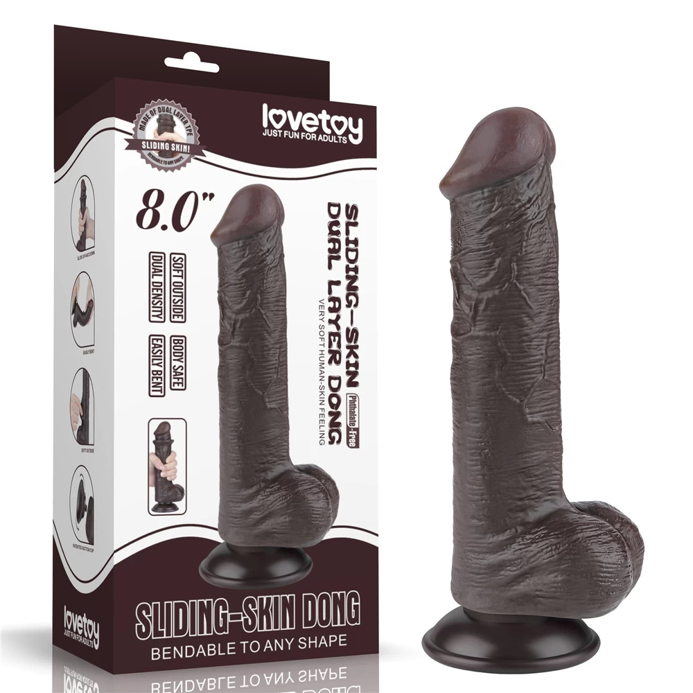 Lovetoy Sliding-Skin 8 inch