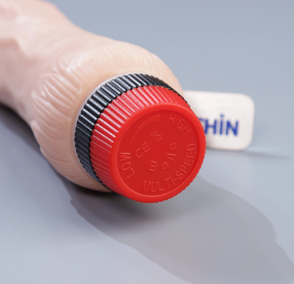 Vặn để tăng cường độ rung