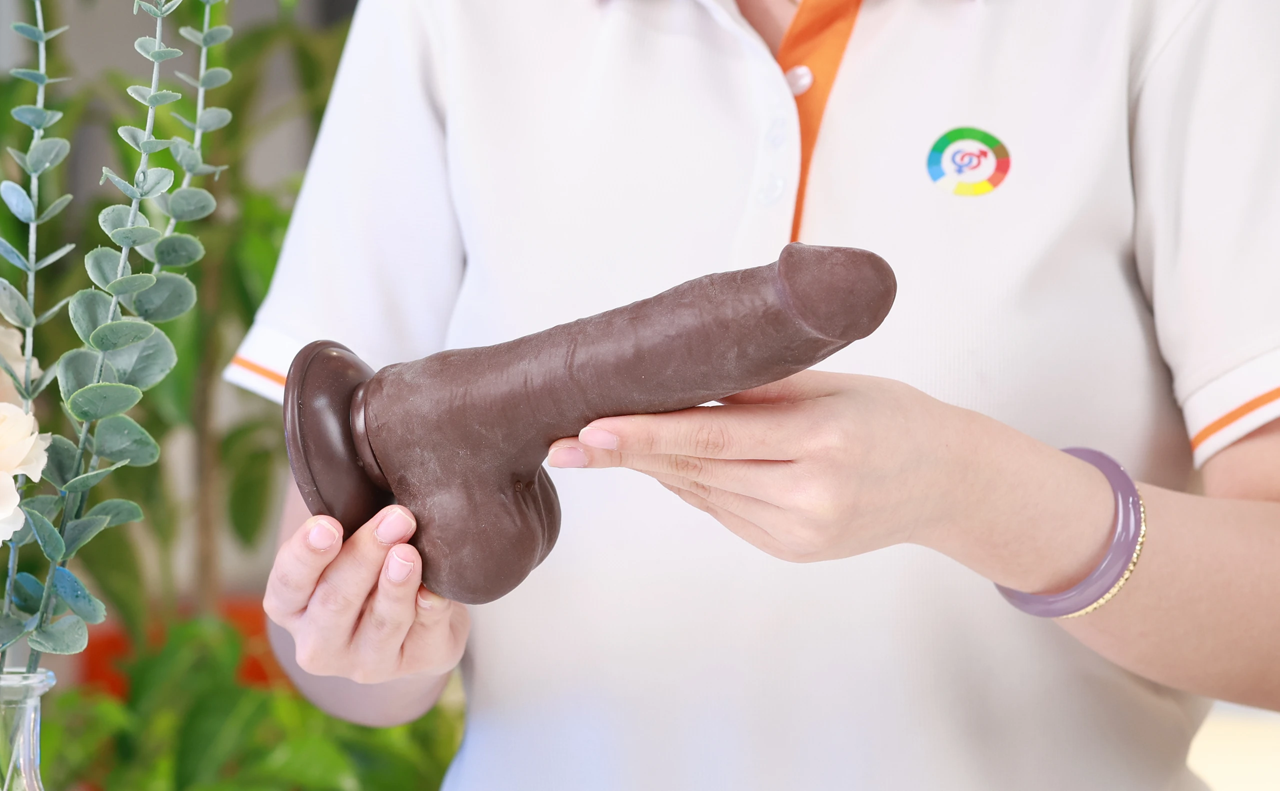 Lovetoy Sliding Skin Dual Layer 8 inch