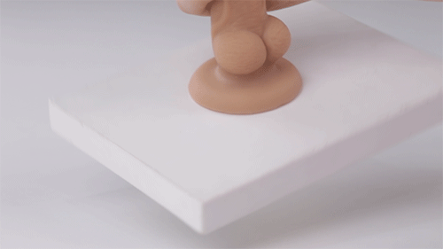 Dương vật giả size nhỏ Yunman có đế hít tường chân không