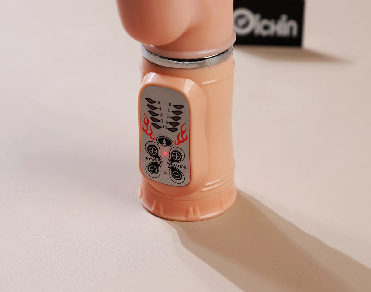Baile Fire Dragon sextoy rung ngoáy sưởi ấm màu cam