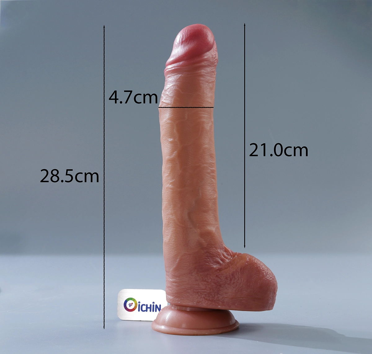 Ảnh thông số kích thước của Lovetoy Power Cock LV110206