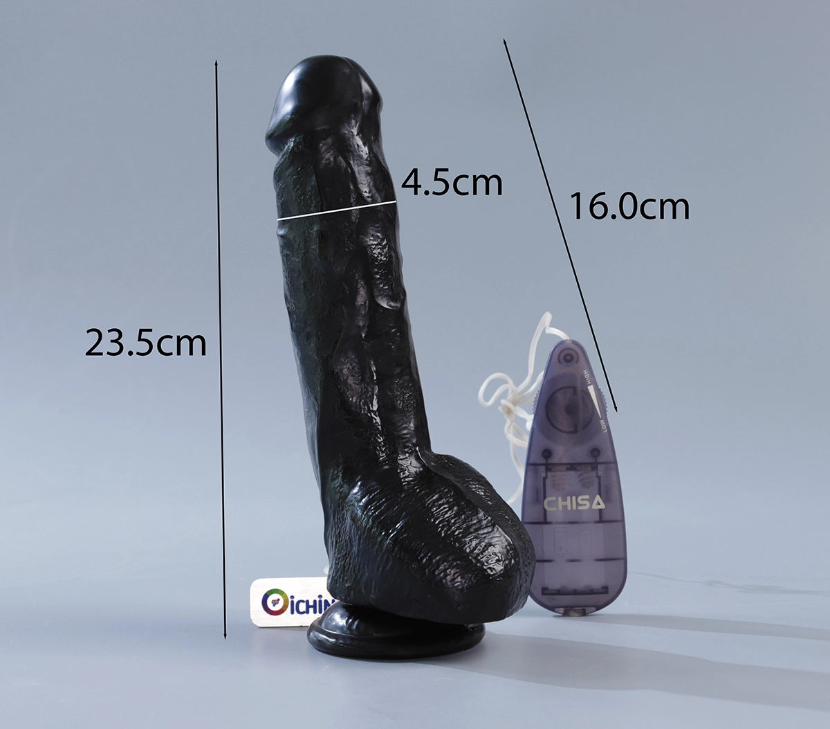 Ảnh thông số kích thước của Chisa rubicon 9.9 inch có rung