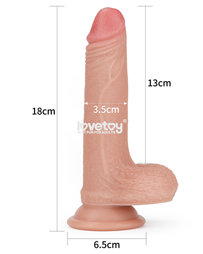 Lovetoy Natural Cock 7 inch