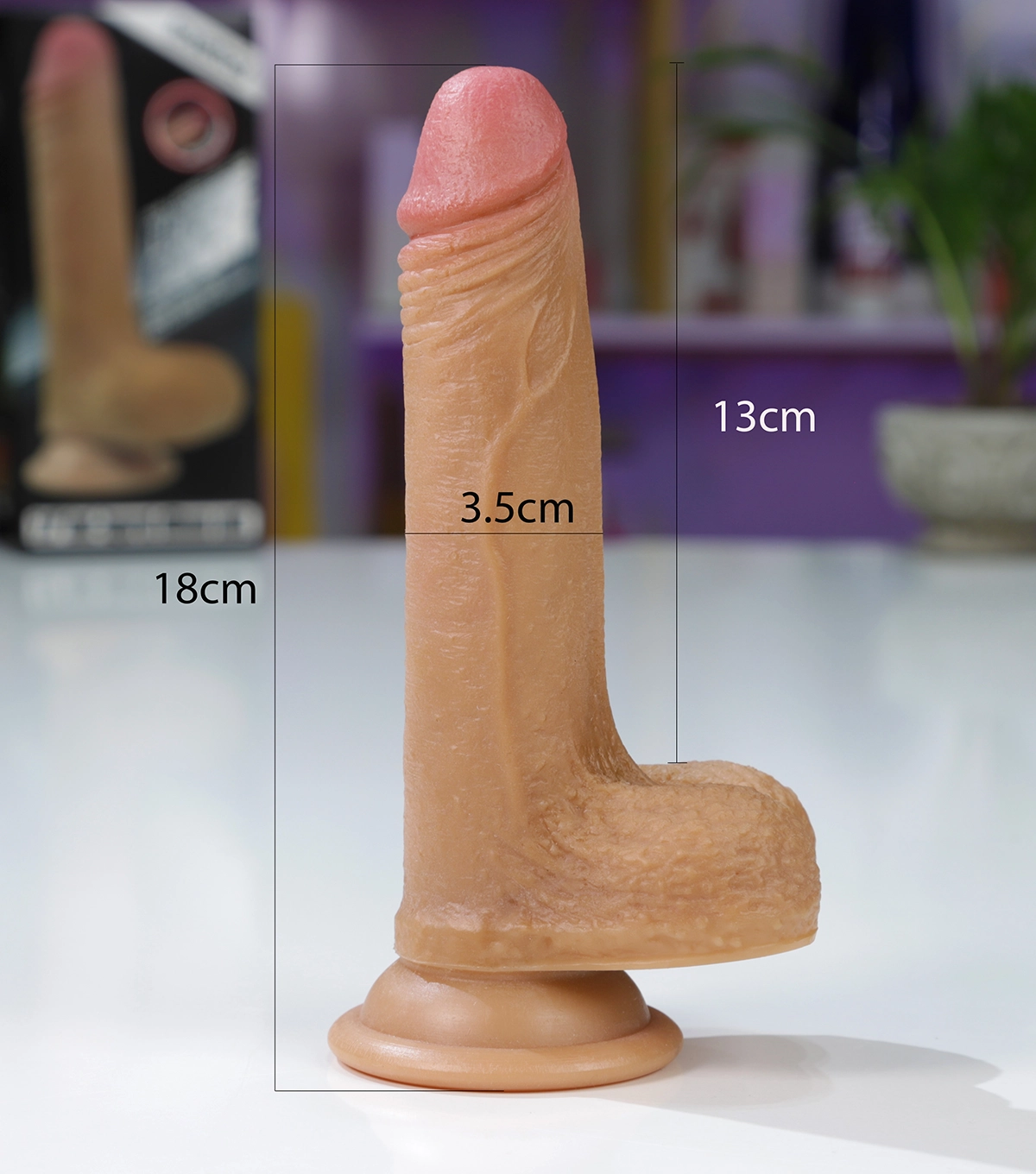 Lovetoy Natural Cock 7 inch