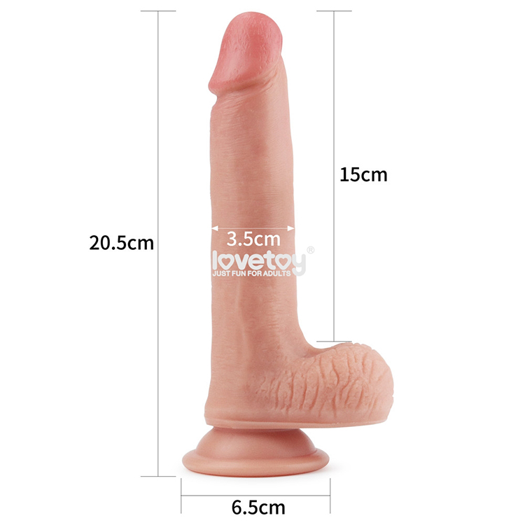 Lovetoy Natural Cock 8 inch