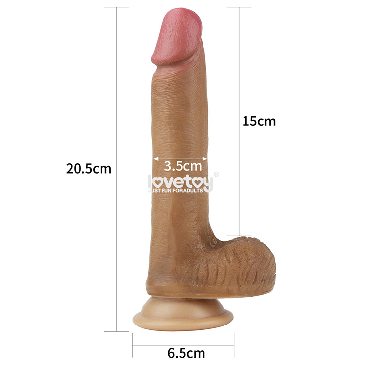 Lovetoy Natural Cock 8 inch