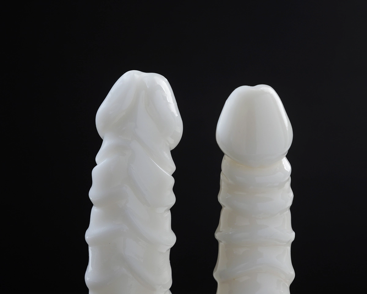  Đầu dương vật có độ đàn hồi và chân thực cao, tạo cảm giác tự nhiên 