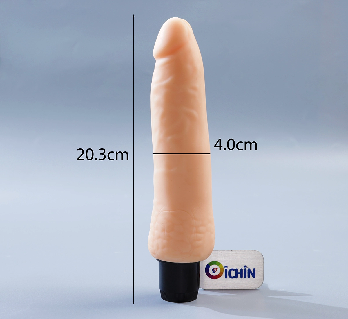 Ảnh thông số kích thước của Lovetoy 8 inch Real Feel