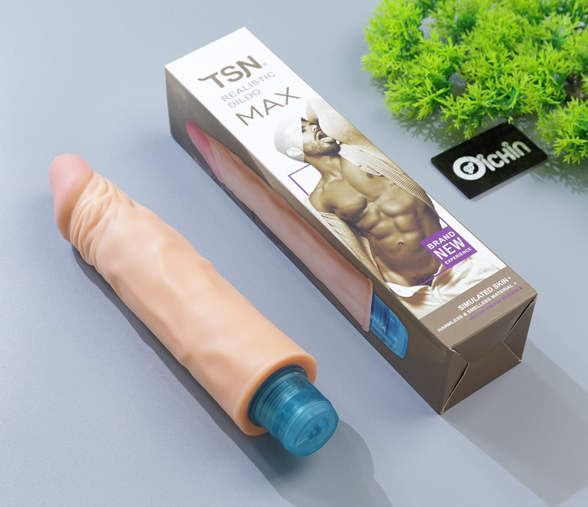 Dương vật giả Tsn Realistic Dildo Max Vỏ hộp cu giả TSN