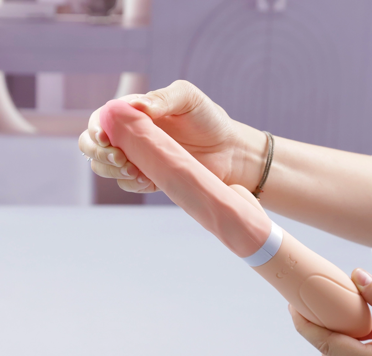 Phần đầu mềm mại có thể bóp được