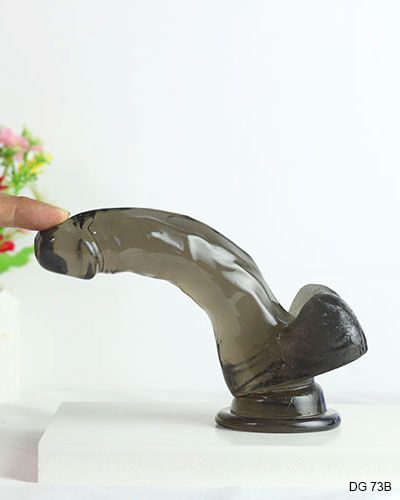 Dương vật giả màu đen gắn tường