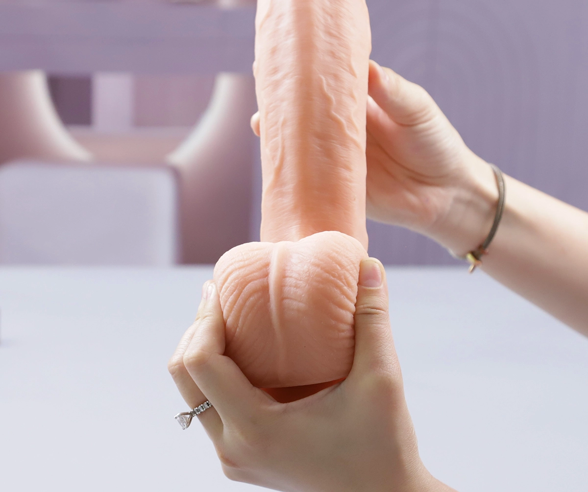 Phần bìu nhạy cảm và da nhăn nheo