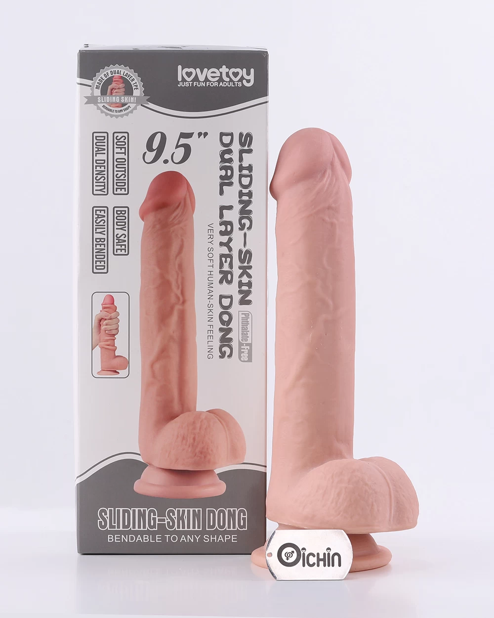 Dương vật giả khủng Sliding-Skin dong 9.5 inch