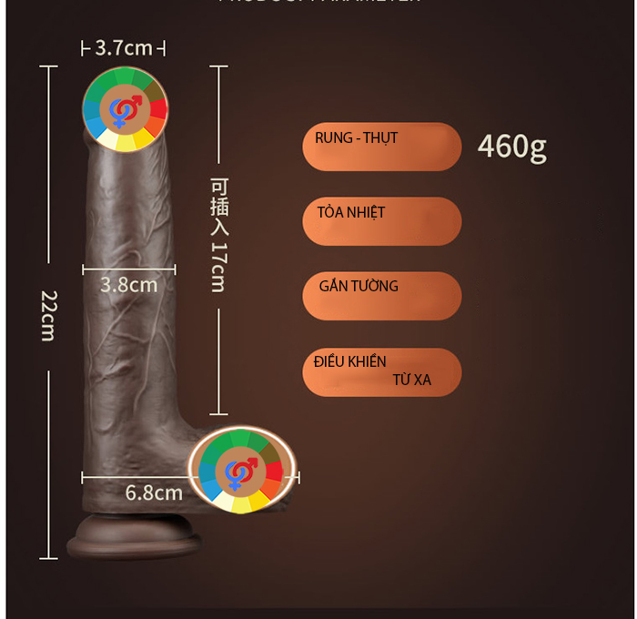 Kích thước của sextoy