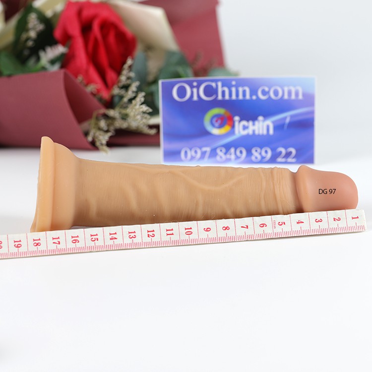 Chiều dài 18cm, thỏa sức cho sâu vào âm đạo, kích thích điểm G