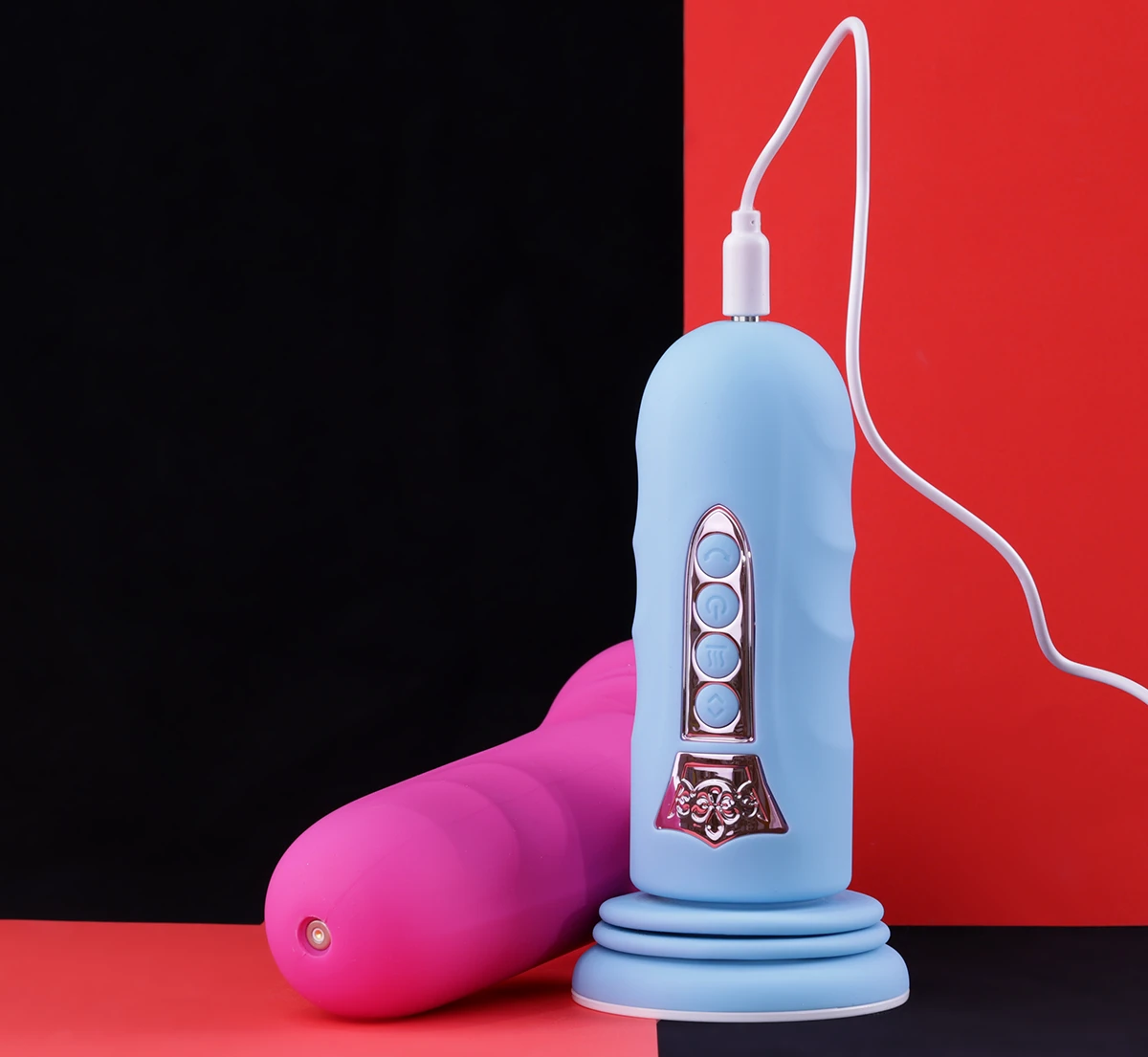 Dương vật giả Yunman sử dụng cáp USB có thể sạc lại tiện lợi