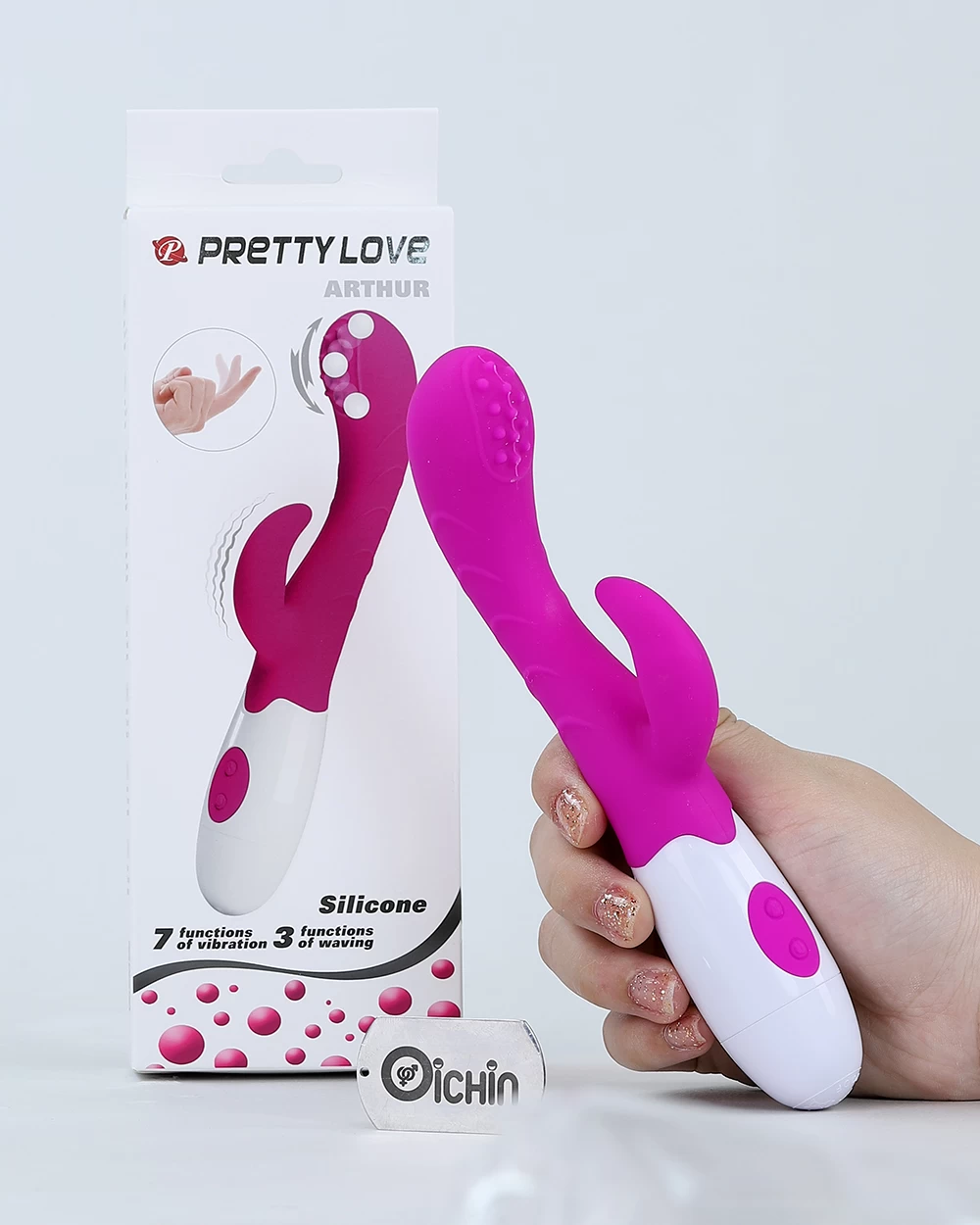 máy rung prettylove arthur có 7 chế độ rung kích thích