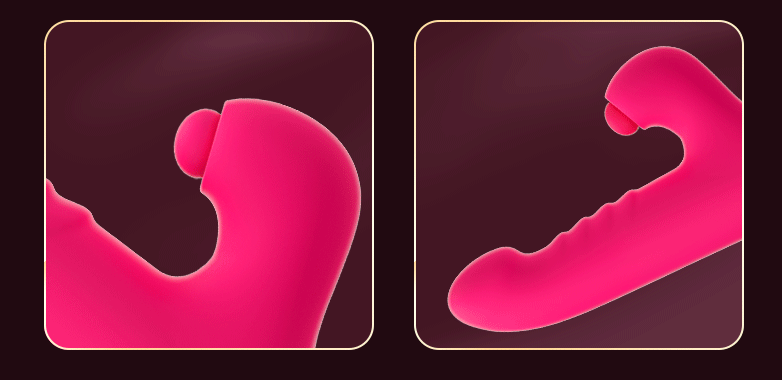 Kết hợp rung thụt 2 chế độ đầy khoái cảm