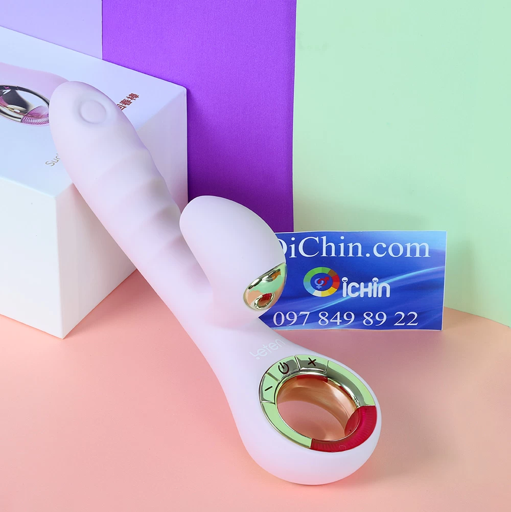 Leten Sucking Vibrator Photon là mẫu dương vật giả đa năng với thiết kế sang trọng