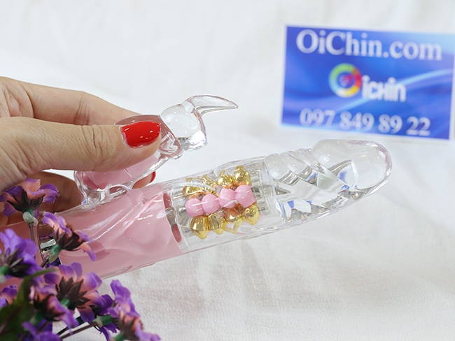 Pink Rabbit Penis rung xoay