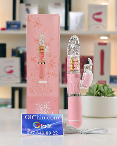 Pink Rabbit Penis rung xoay
