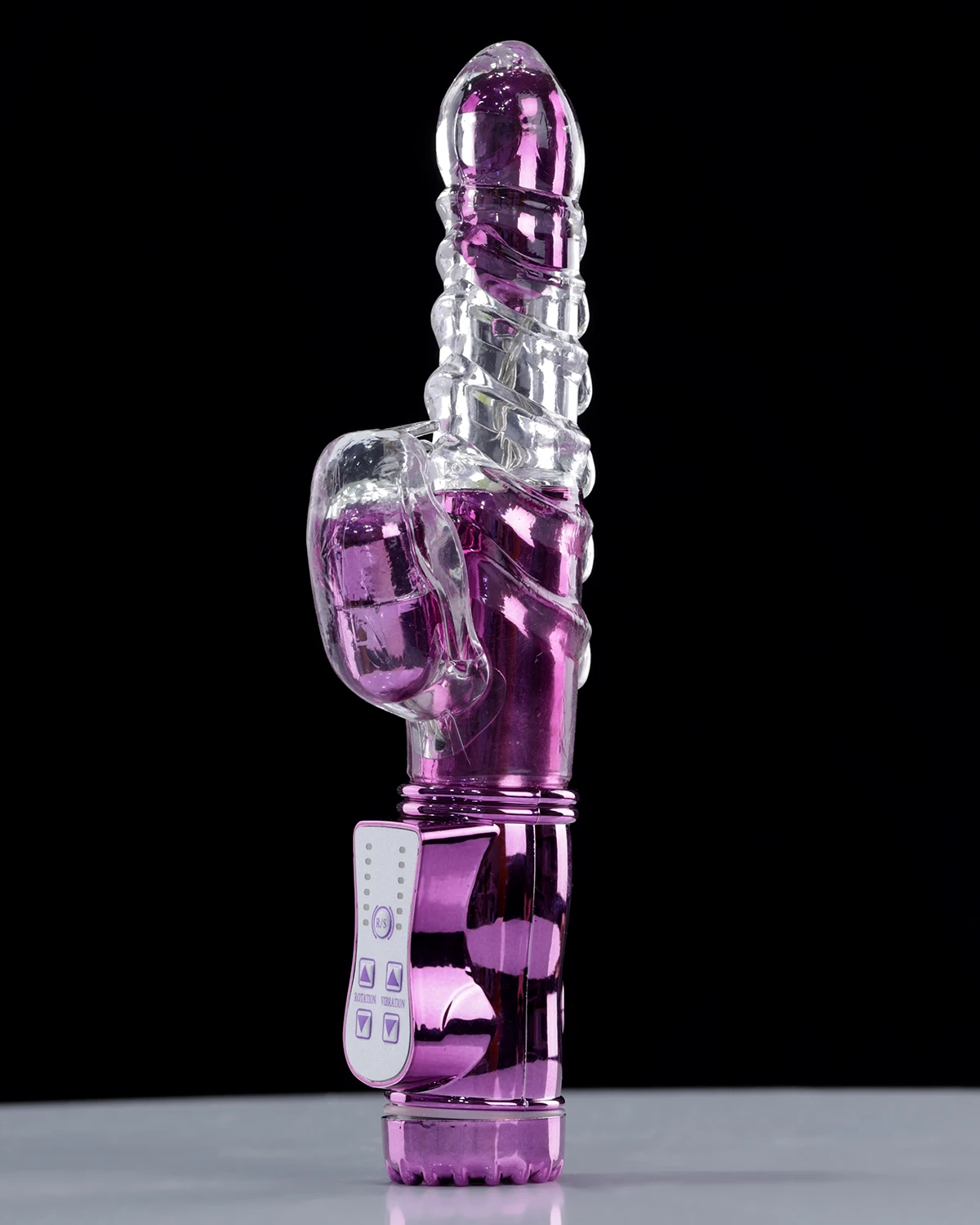 Dương vật giả xoắn rung ngoáy