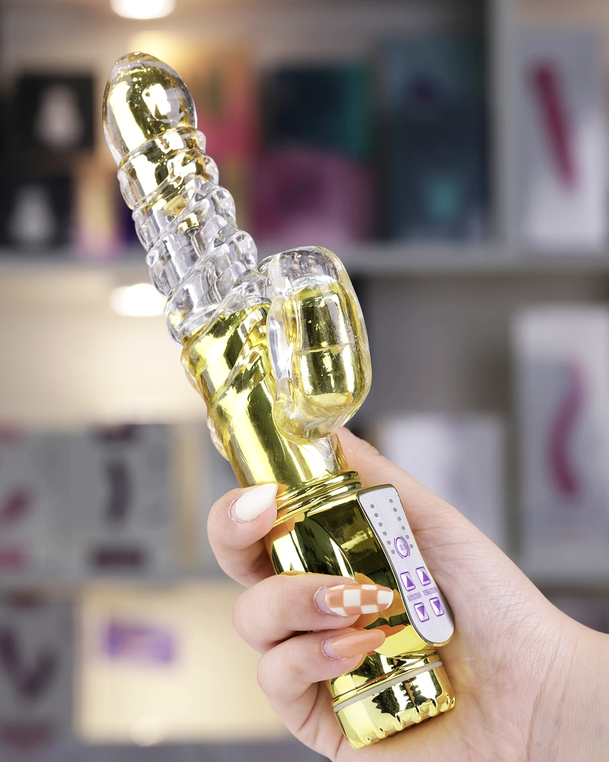 Biến thể DN56-VP của Dương vật giả xoắn rung ngoáy