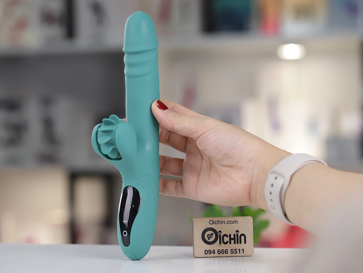 Máy massage tình dục Yeain Hot Wheel Telescopic có thể tỏa nhiệt ấm áp