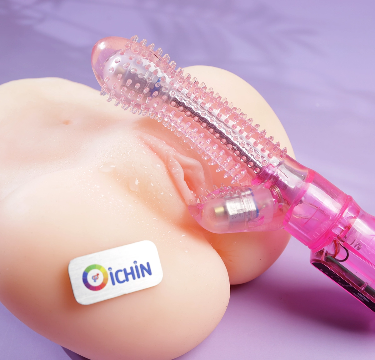 Dương vật giả có gai Tease Đồ chơi có silicone mềm mại dễ dàng cho vào bên trong