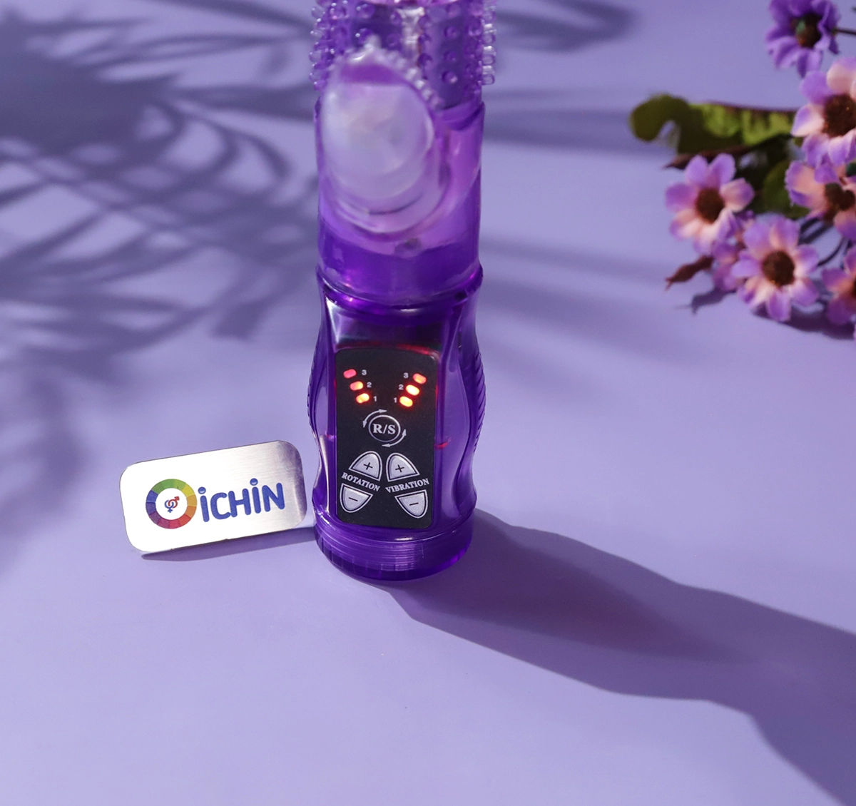 Dương vật giả có gai Tease Bản phím điều khiển của dụng cụ tình yêu