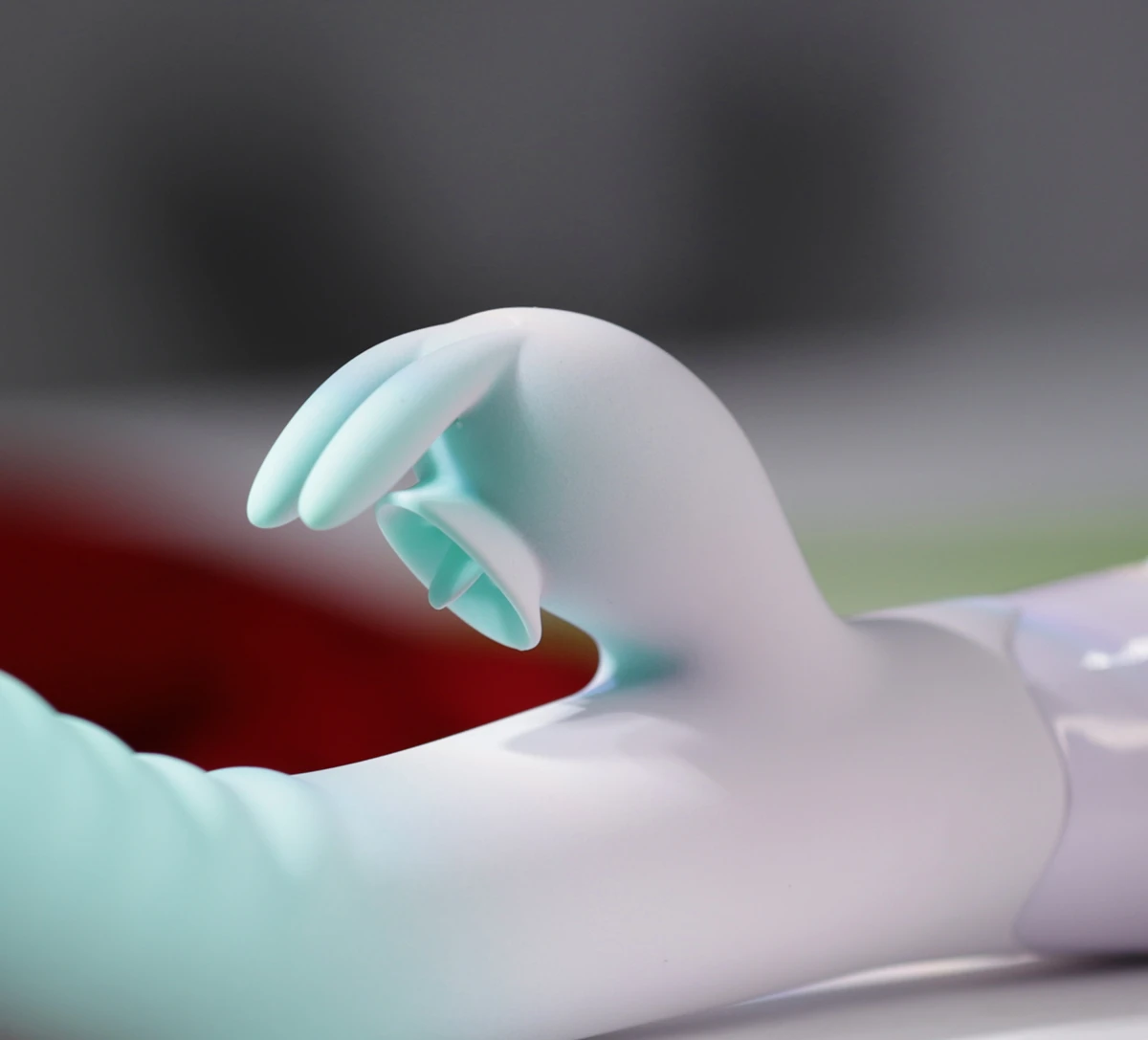 Thiết kế nhánh rung tai thỏ máy massage Cerberus