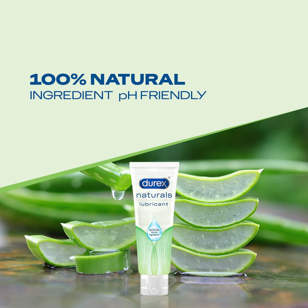 Durex Naturals Lubricant H2O có tinh chất nha đam