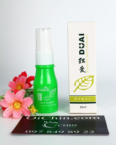 Dung dịch vệ sinh SEXTOY 20ml dạng xịt chuyên dụng