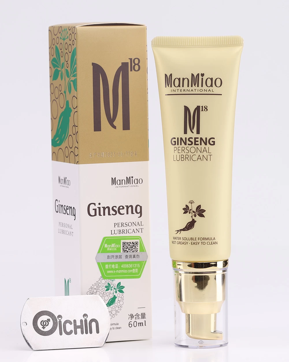 ManMiao Ginseng Lube - gel gốc nước nhân sâm