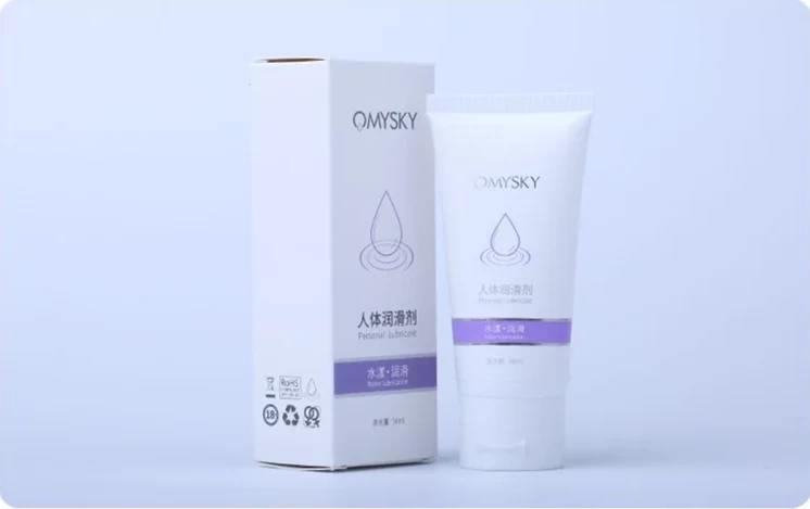 Gel bôi trơn Omysky 60ml tan trong nước với bao bì trắng