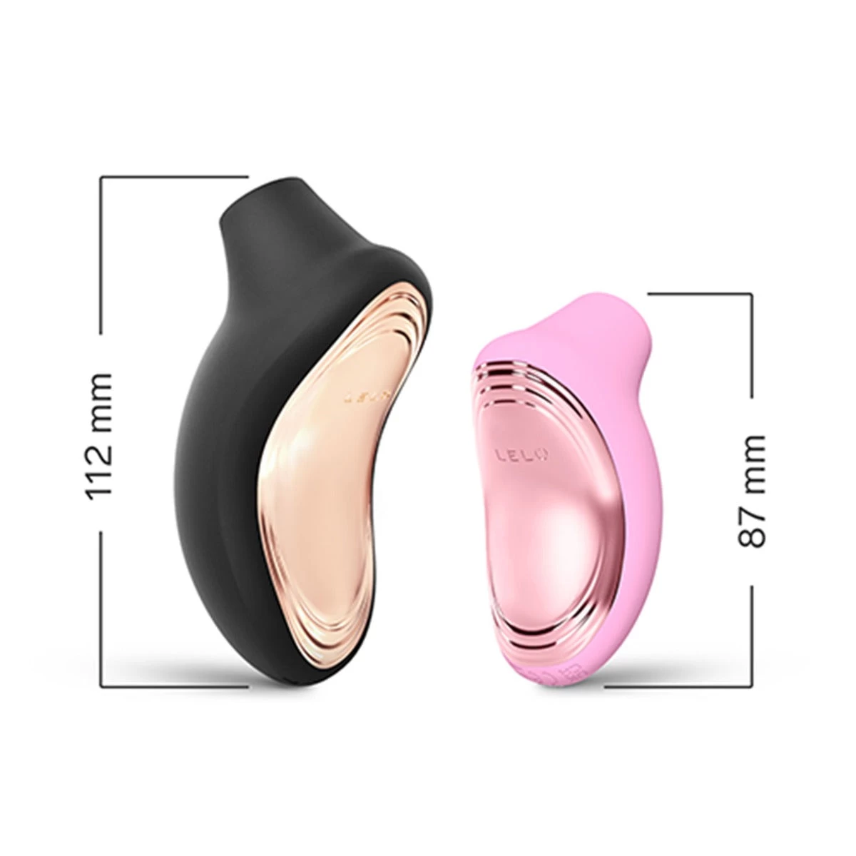 Ảnh thông số kích thước của Lelo Sona 2 Travel