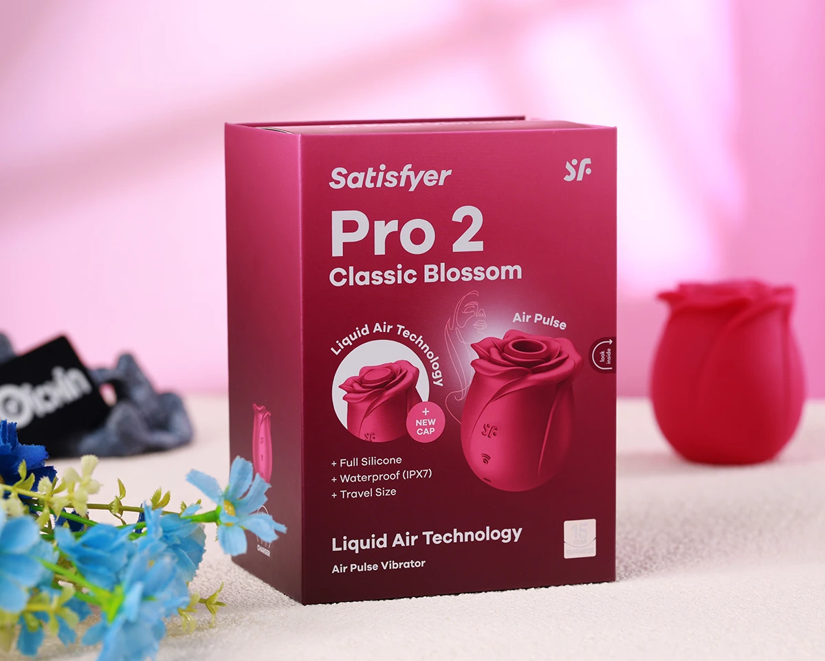 Vỏ hộp Satisfyer Pro 2 Classic Blossom sang trọng